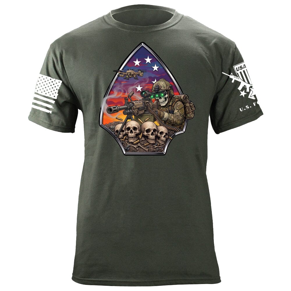 MARSOC Arrowhead T-Shirt Shirts 88194-S-MG