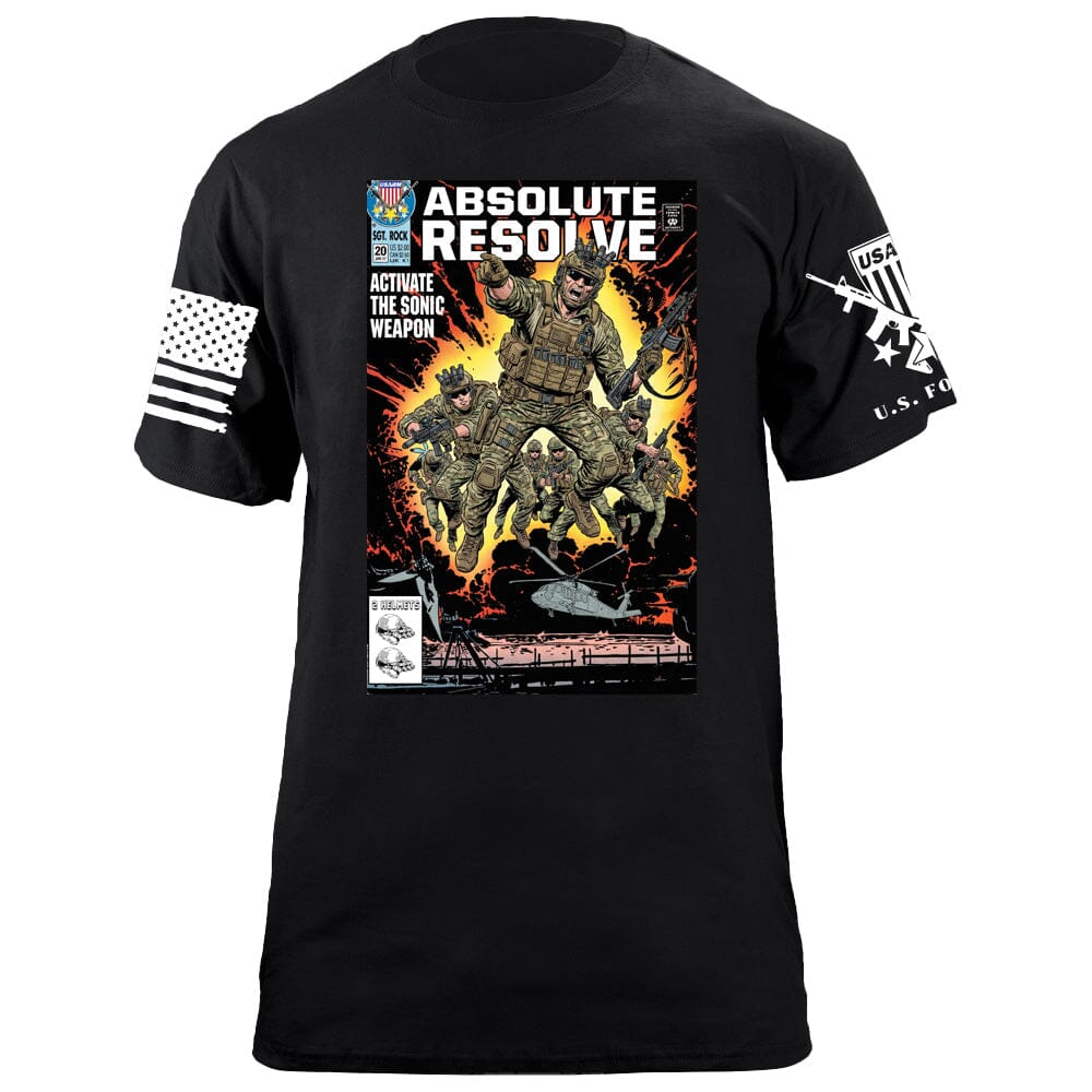 Absolute Resolve T-Shirt Shirts 88155-S-BK