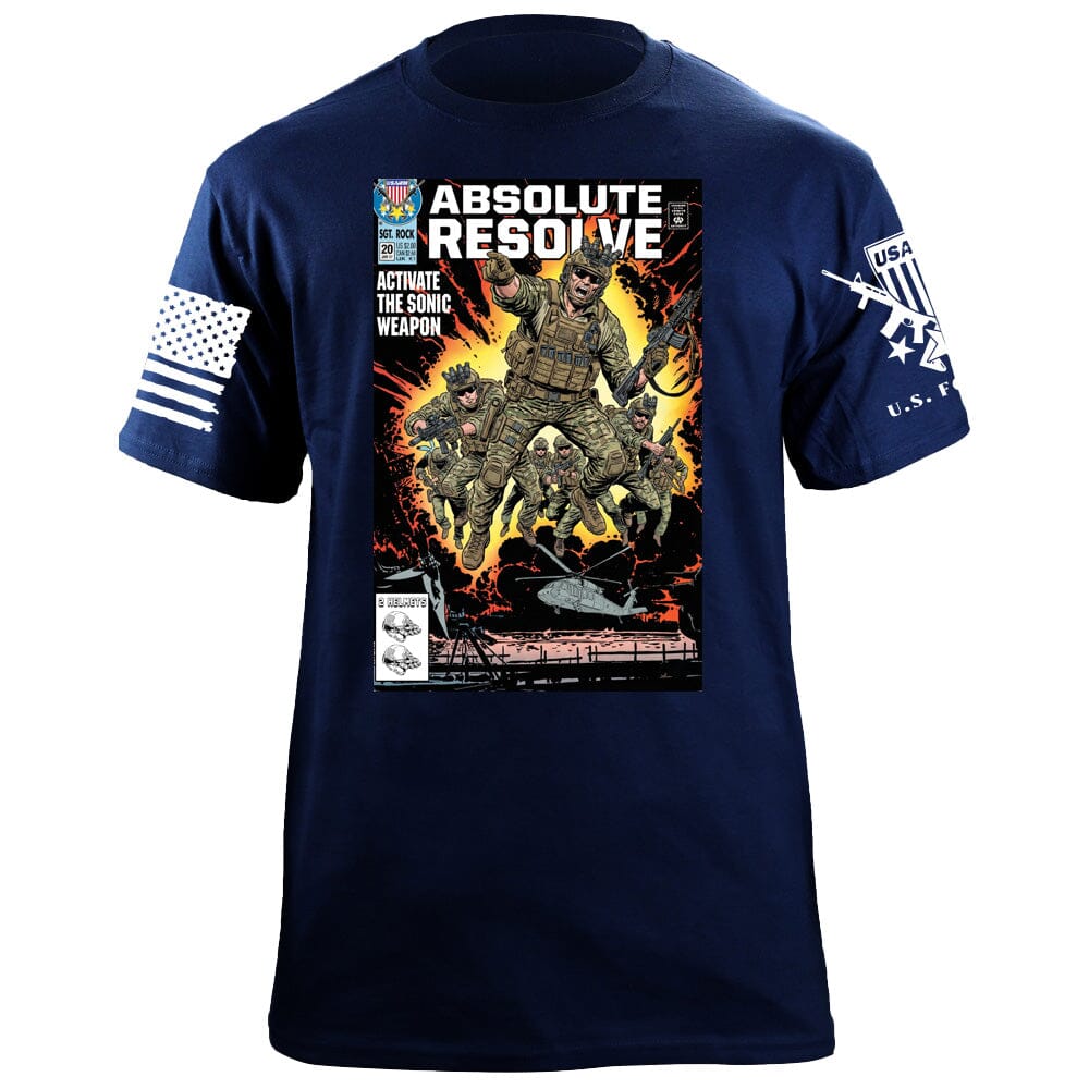 Absolute Resolve T-Shirt Shirts 88155-S-NAVY