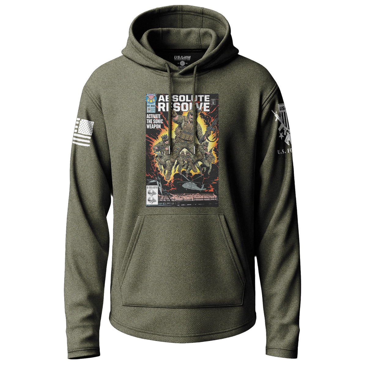 Absolute Resolve Lightweight Hoodie Lightweight Hoodie 90019-S-MG-THIN