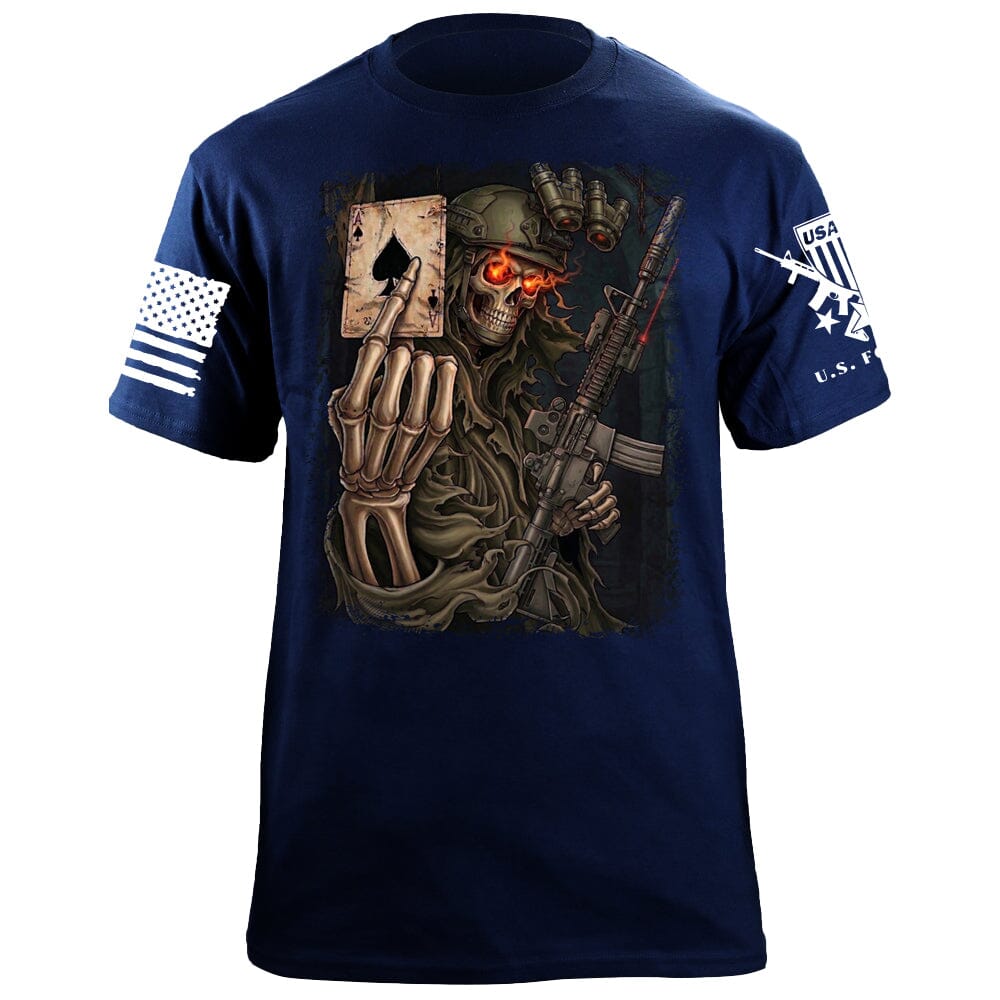 Ace of Spades T-Shirt Shirts 88106-S-NAVY