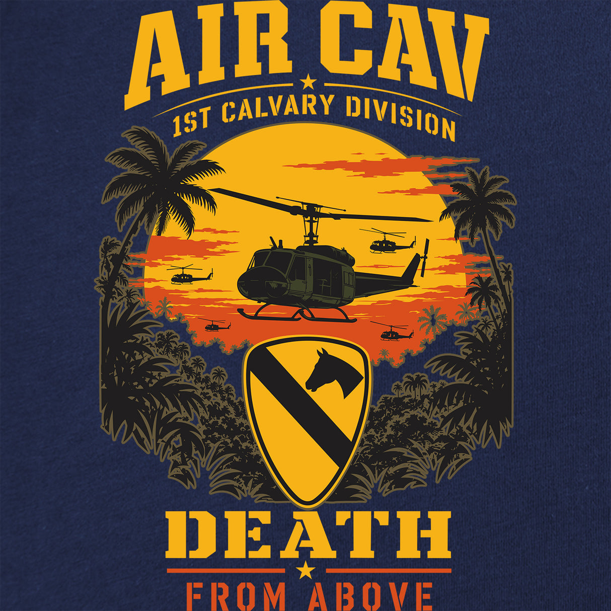 Air Cav Huey T-Shirt