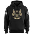 Airborne Chains Skull Hoodie Hoodies 100014-S-BK