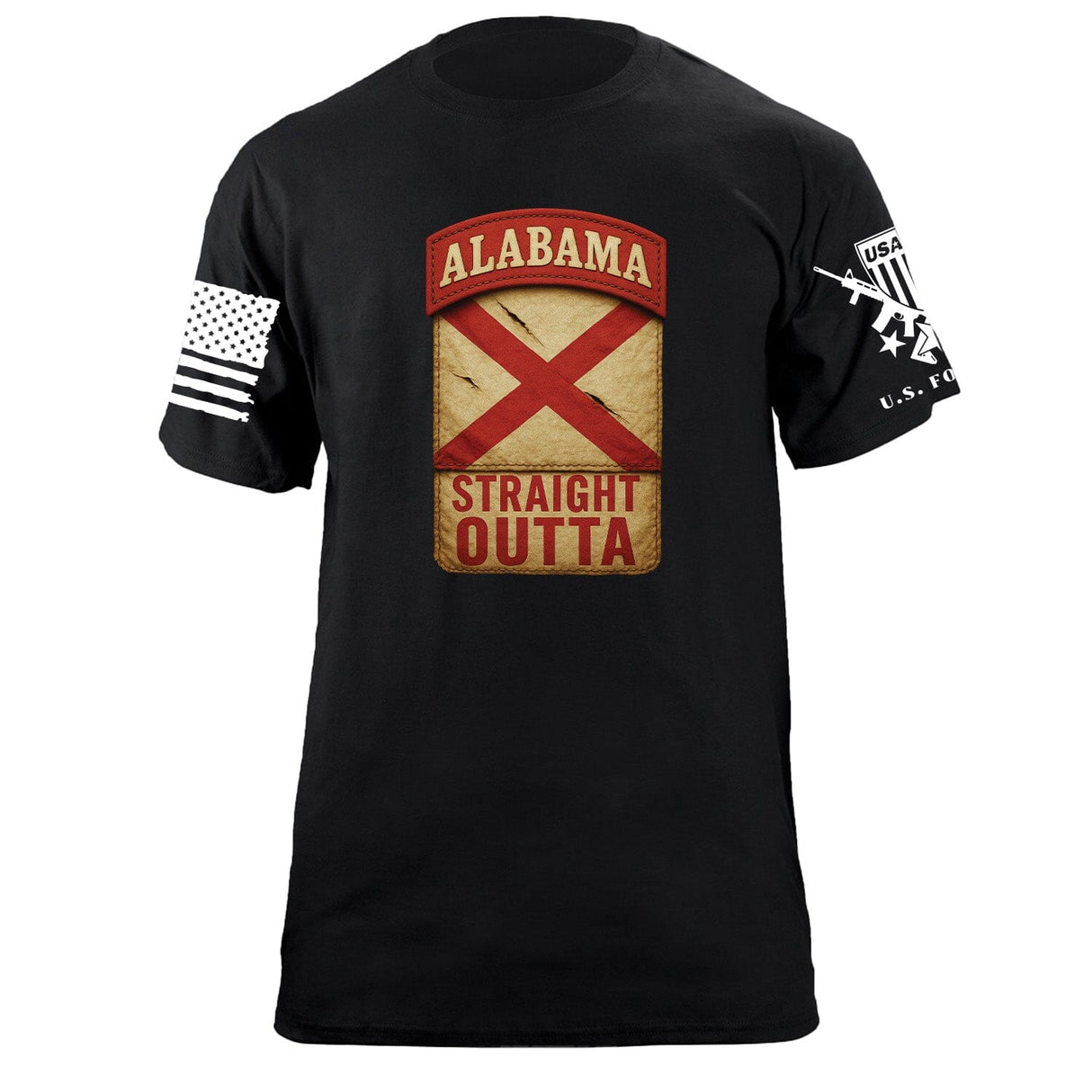 State Tab Shirt: Alabama Shirts 86394-S-BK