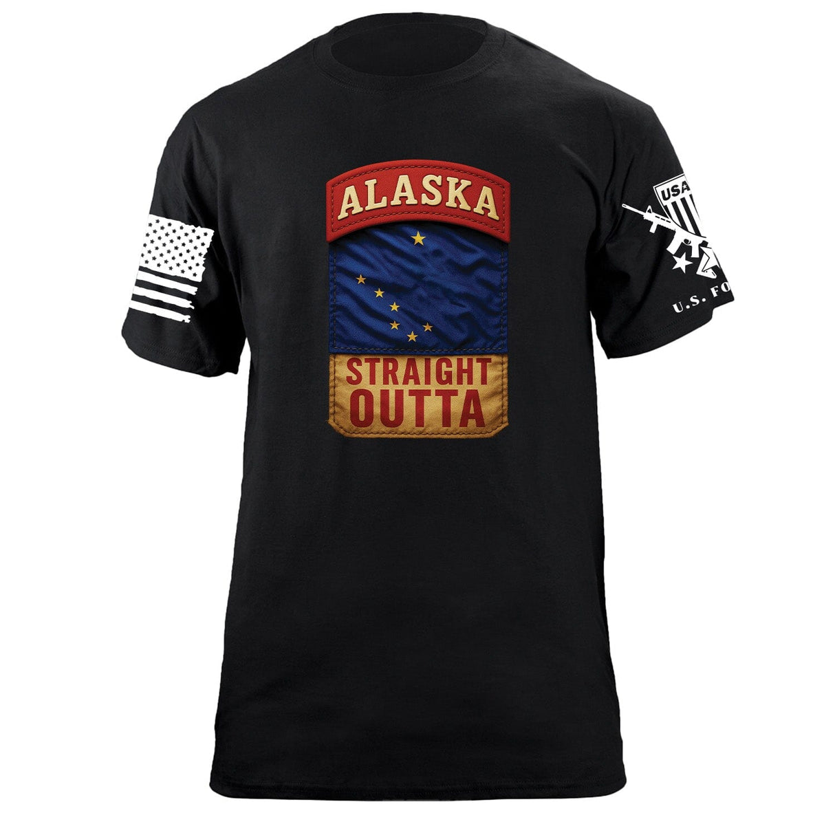 State Tab Shirt: Alaska Shirts 86395-S-BK