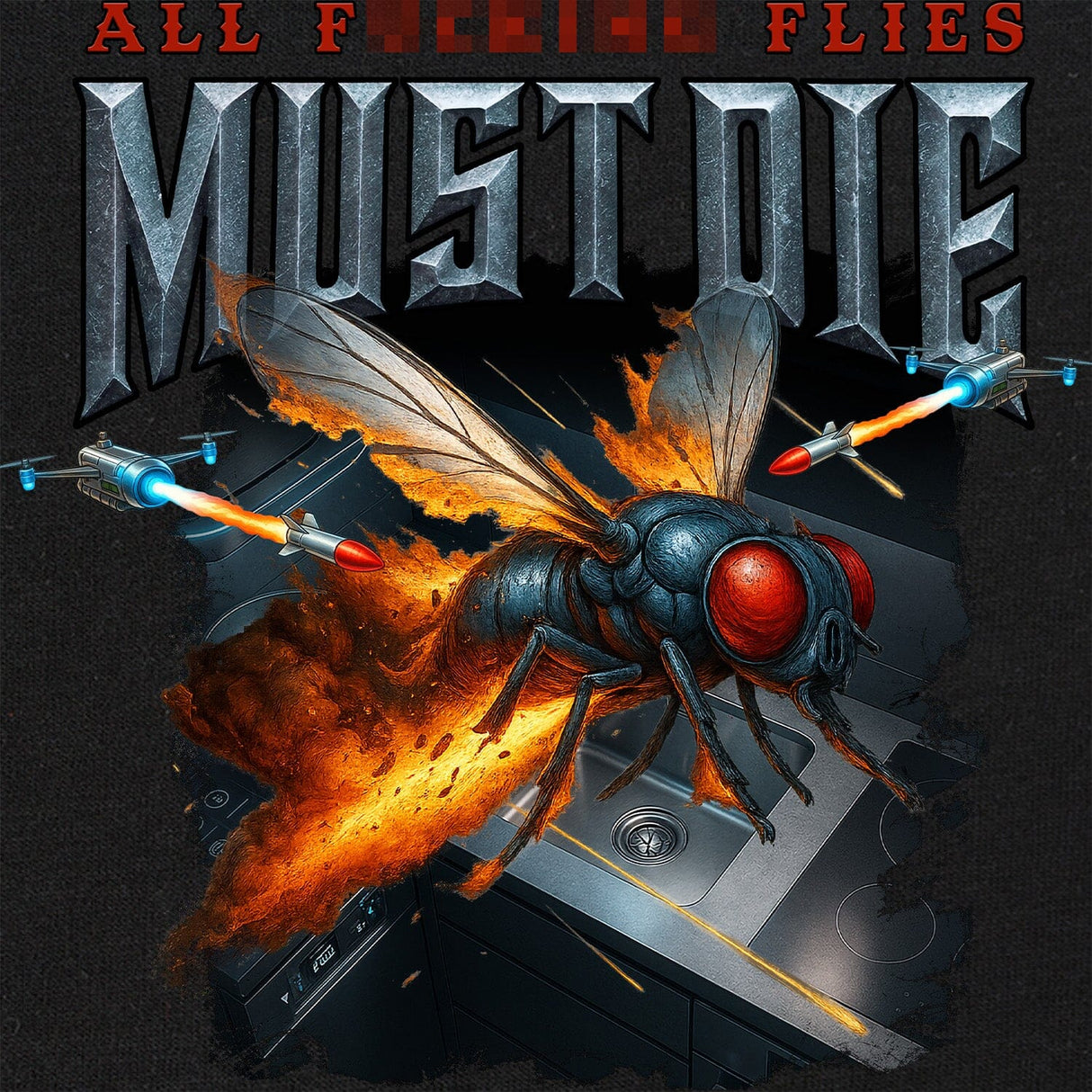 All F-ing Flies Must Die Shirts 