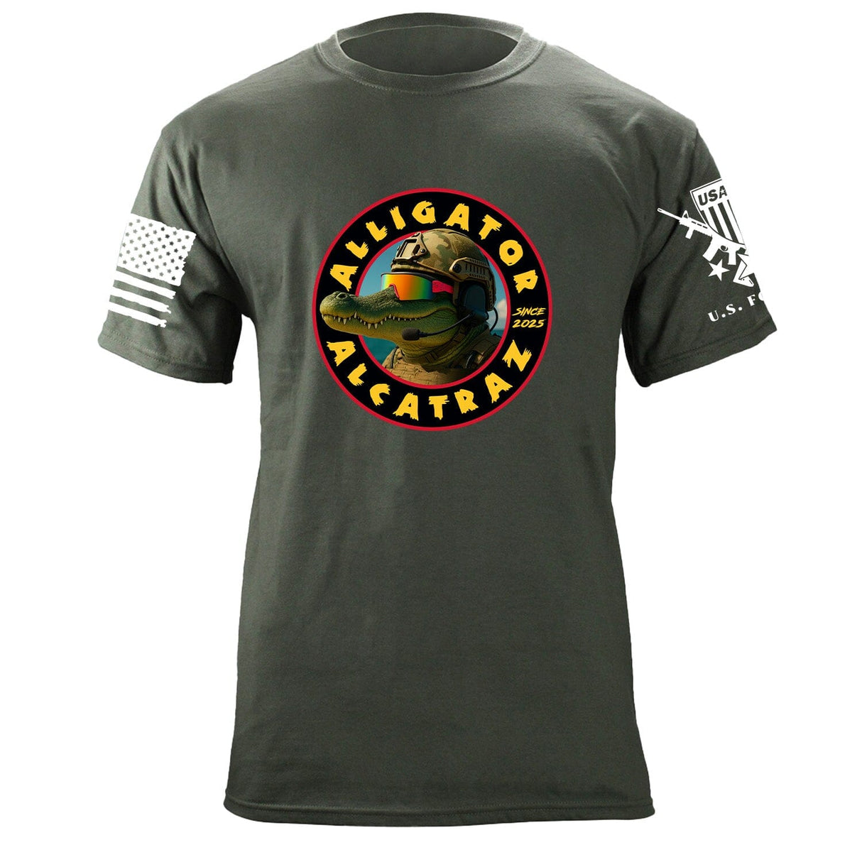 Alligator Alcatraz T-Shirt Shirts 87416-S-MG