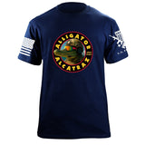 Alligator Alcatraz T-Shirt Shirts 87416-S-NAVY