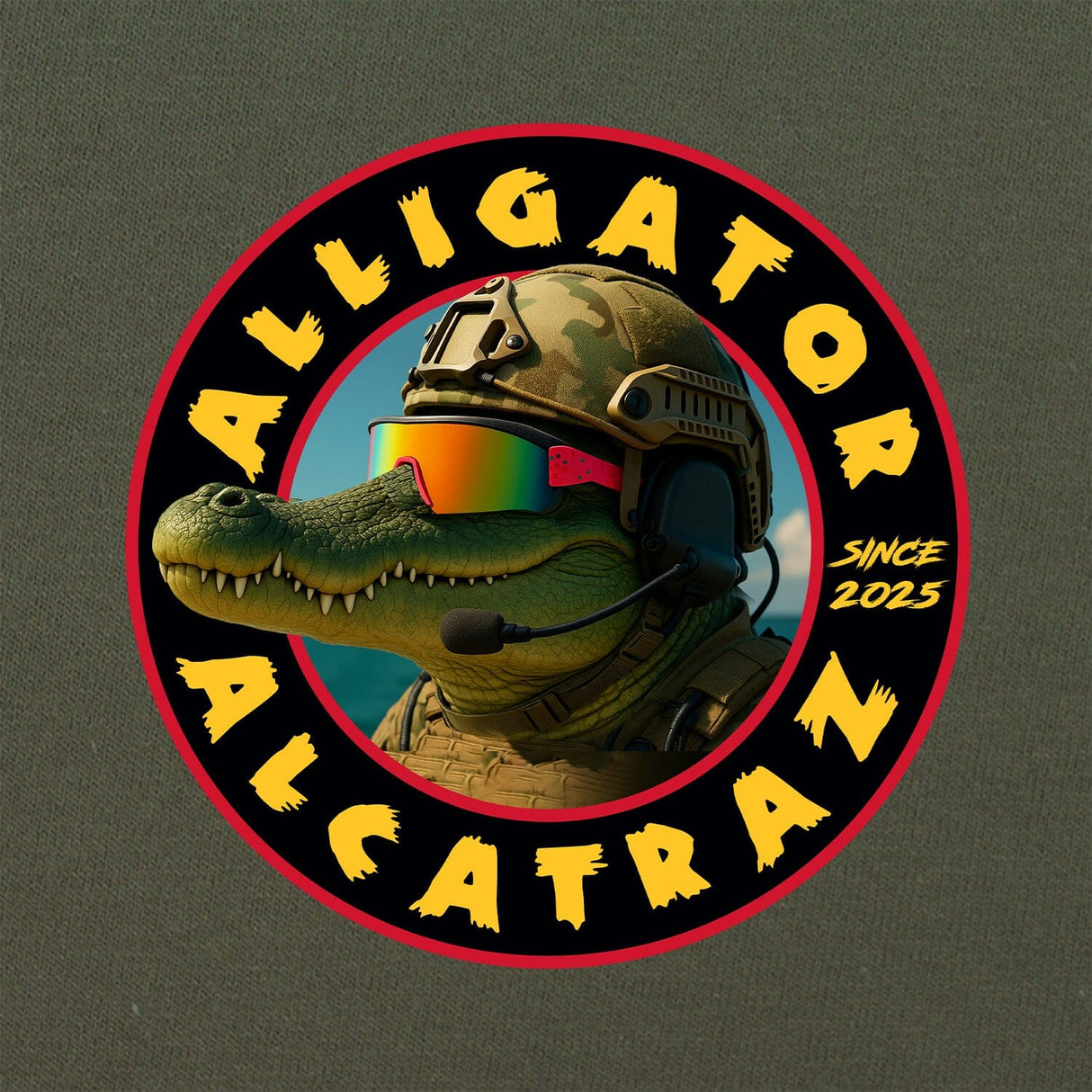 Alligator Alcatraz T-Shirt Shirts 