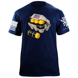 American Breakfast T-Shirt Shirts 88156-S-NAVY