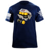 American Breakfast T-Shirt Shirts 88156-S-NAVY