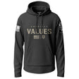 American Values Graphic Lightweight Hoodie Lightweight Hoodie 90031-S-BK-THIN