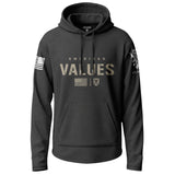 American Values Graphic Lightweight Hoodie Lightweight Hoodie 90031-S-BK-THIN