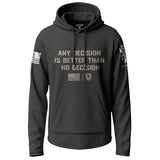 Any Decision Is Better Than No Decision Lightweight Hoodie Lightweight Hoodie 90033-S-BK-THIN