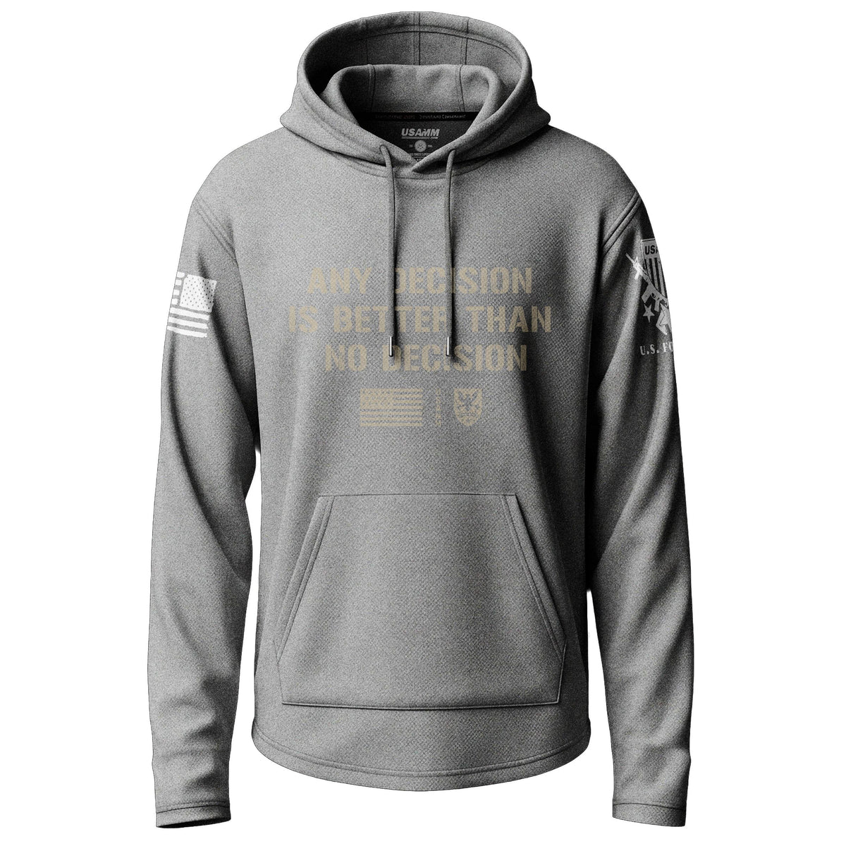 Any Decision Is Better Than No Decision Lightweight Hoodie Lightweight Hoodie 90033-S-HG-THIN