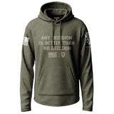 Any Decision Is Better Than No Decision Lightweight Hoodie Lightweight Hoodie 90033-S-MG-THIN