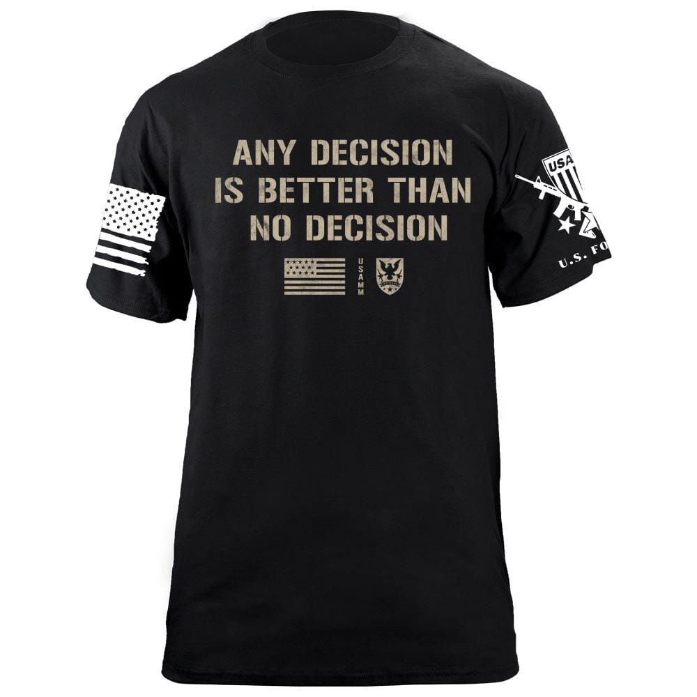 Any Decision T-Shirt Shirts 87327-S-BK