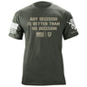 Any Decision T-Shirt Shirts 87327-S-MG