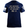 Any Decision T-Shirt Shirts 87327-S-NAVY