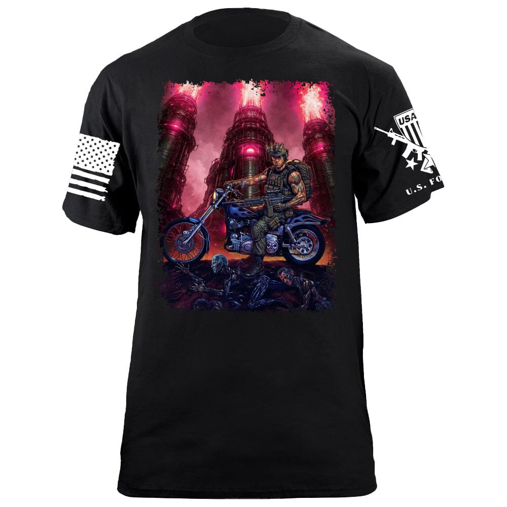 Apocalyptic Machine T-Shirt Shirts 88157-S-BK