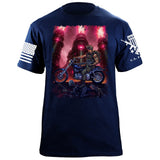 Apocalyptic Machine T-Shirt Shirts 88157-S-NAVY