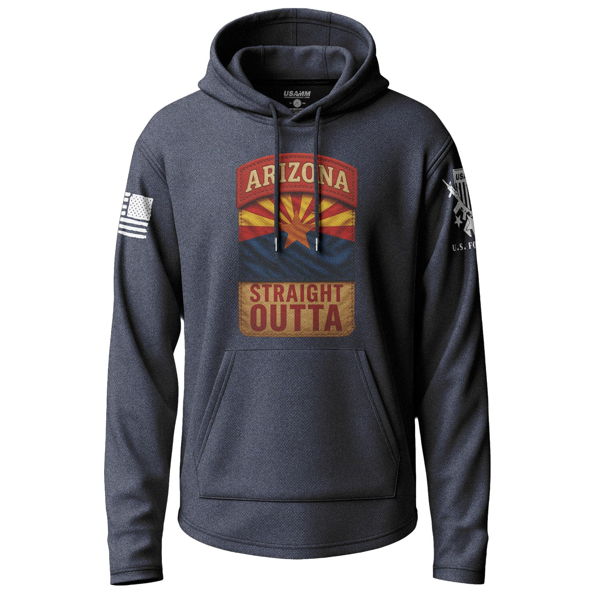Straight Outta Arizona Lightweight Hoodie Lightweight Hoodie 