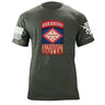 State Tab Shirt: Arkansas Shirts 86397-S-MG