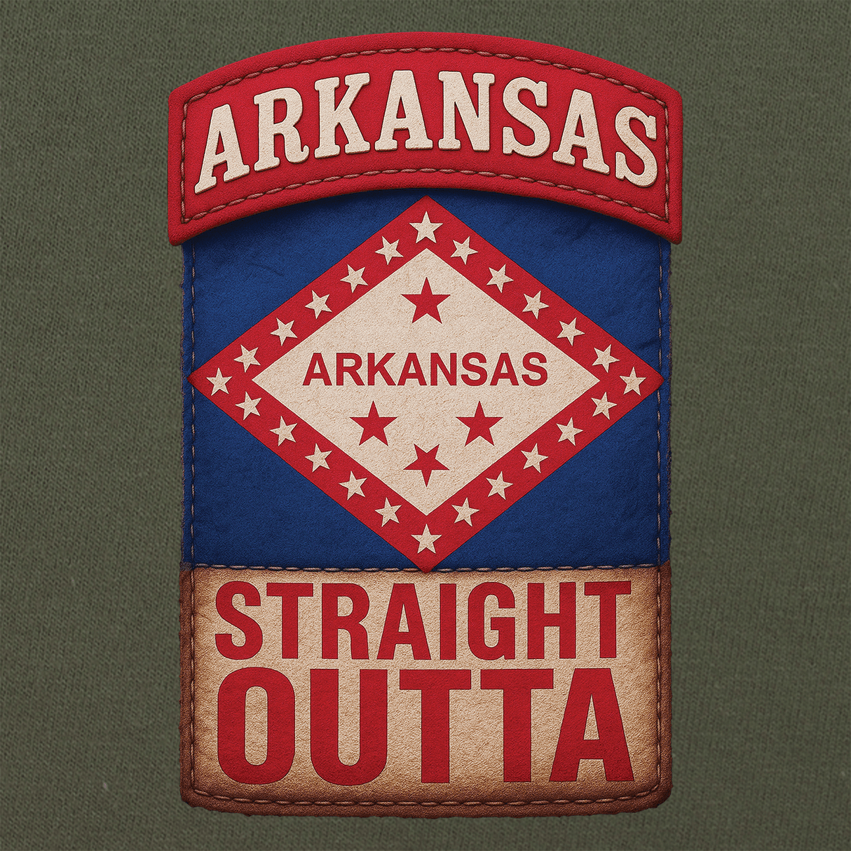 State Tab Shirt: Arkansas Shirts 
