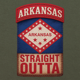 State Tab Shirt: Arkansas Shirts 