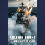 Arleigh-Burke Warship T-Shirt Shirts 