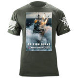 Arleigh-Burke Warship T-Shirt Shirts 88158-S-MG
