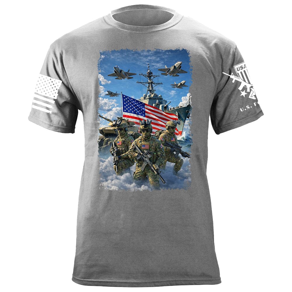 Armed Forces T-Shirt Shirts 88062-S-HG