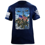 Armed Forces T-Shirt Shirts 88062-S-NAVY