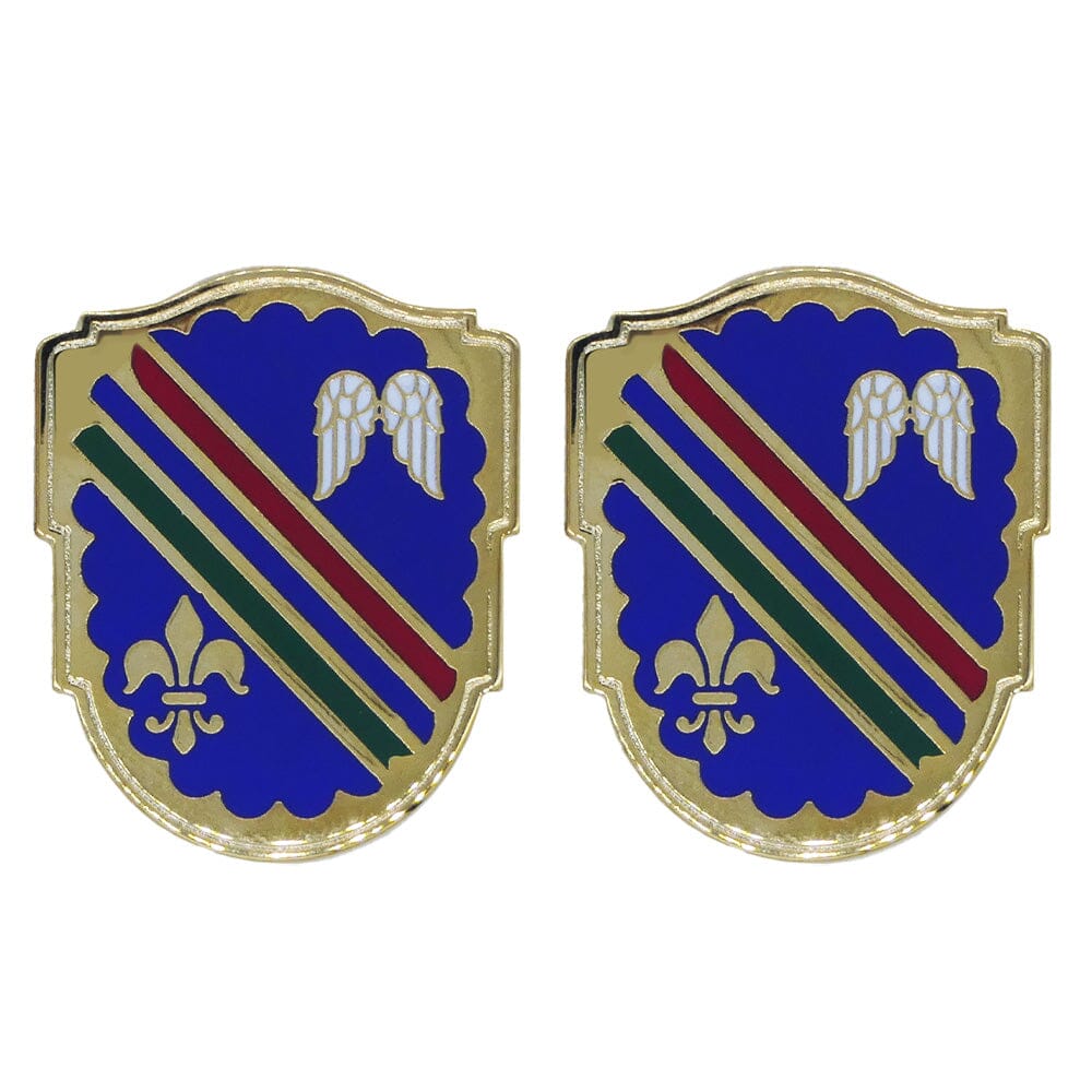 160th Infantry Regiment (ARNG CA)(No Motto) - Sold in Pairs Army Unit Crests 