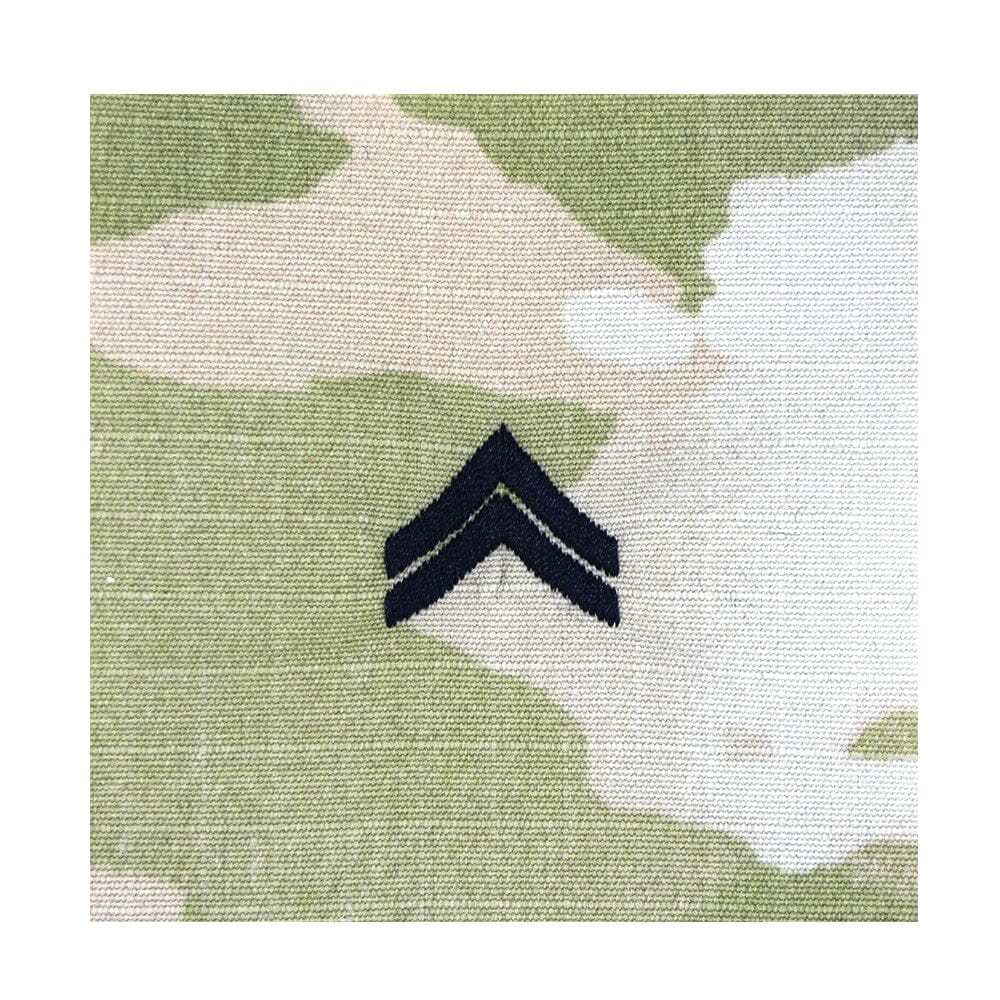 Army OCP Sew-On Patrol Cap Rank - Officer and Enlisted Rank 80038