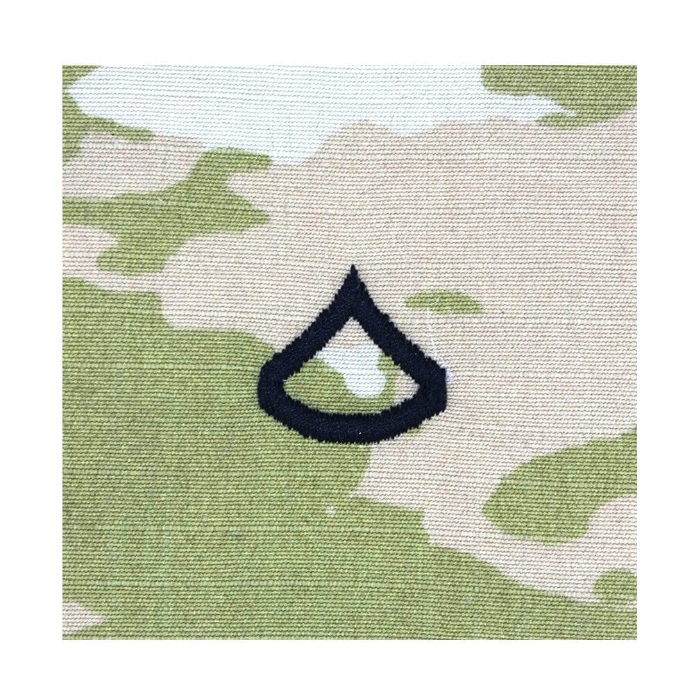 Army OCP Sew-On Patrol Cap Rank - Officer and Enlisted Rank 80037