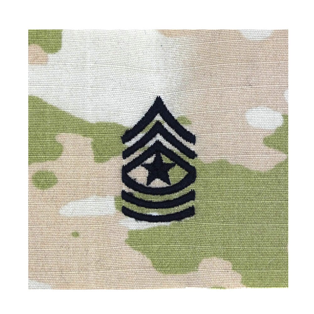 Army OCP Sew-On Patrol Cap Rank - Officer and Enlisted Rank 81201