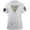FUBAR Fiery Skull Ace T-Shirt Hoodie 37.831T.WT.OG
