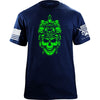 Operator Skull Neon T-Shirt Shirts 55.706.NB