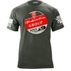 Infantry Division Retro Circle T-Shirts Shirts & Tops 
