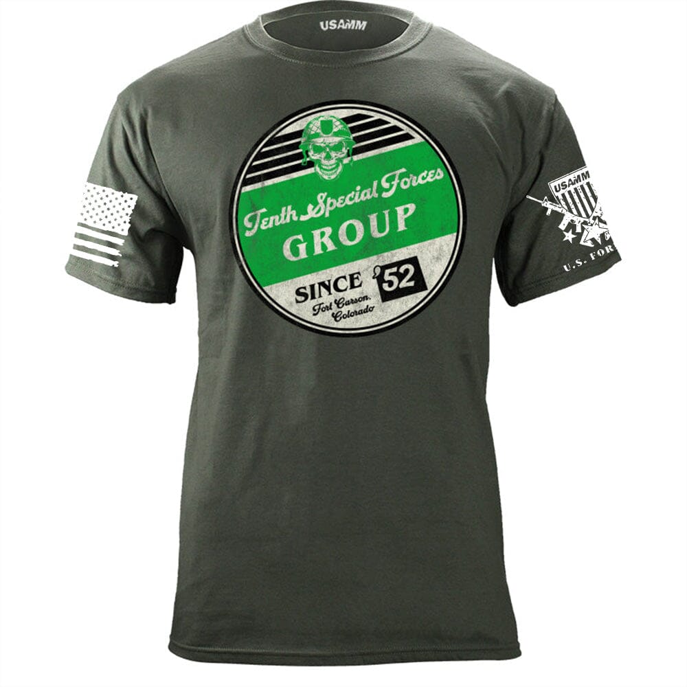 Retro Circle Independent and Special Forces Divisions T-Shirts Shirts & Tops 56.236.MG