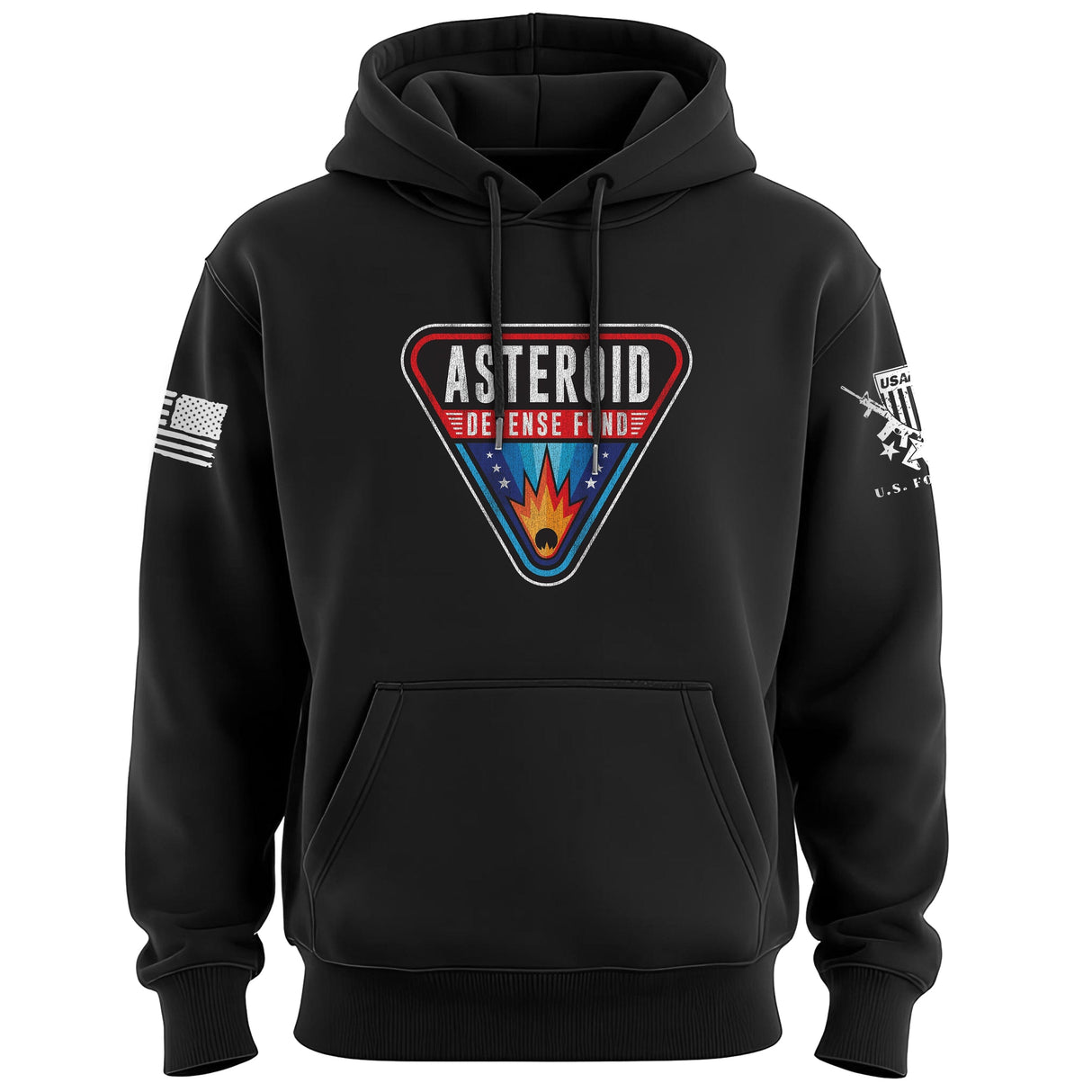 Asteroid Defense Fund Graphic Hoodie Hoodies 100024-S-BK