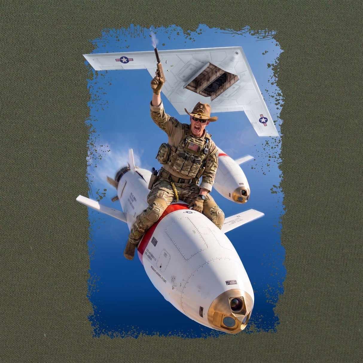 B-21 Cowboy T-Shirt Shirts 