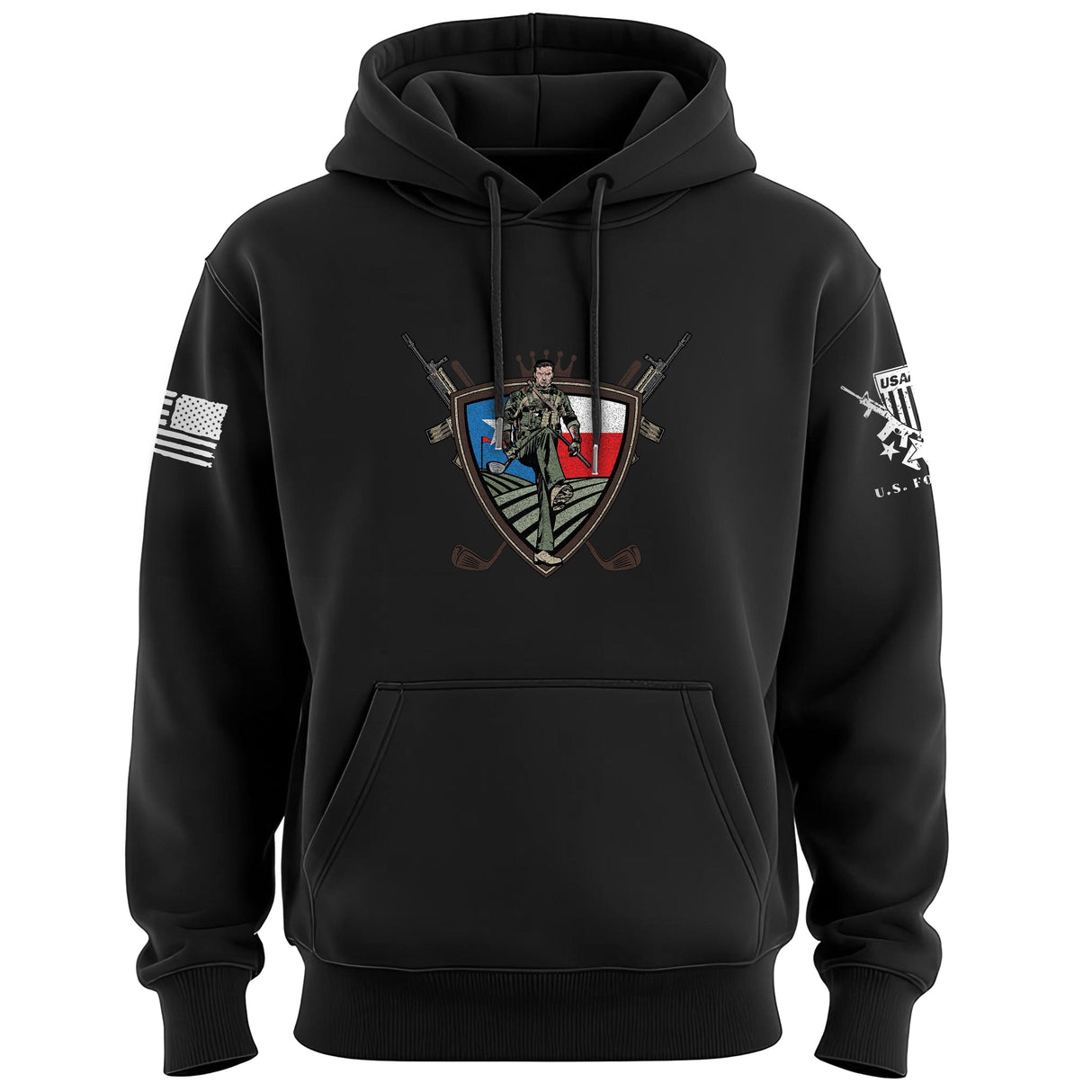 B3W Shield Hoodie Hoodies 
