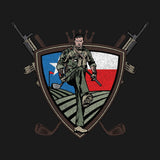 B3W Shield Hoodie Hoodies 