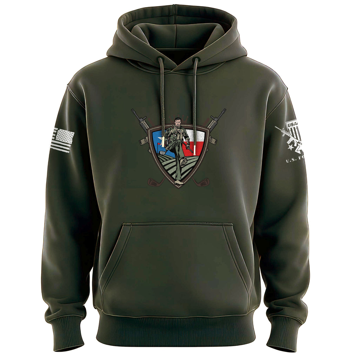B3W Shield Hoodie Hoodies 