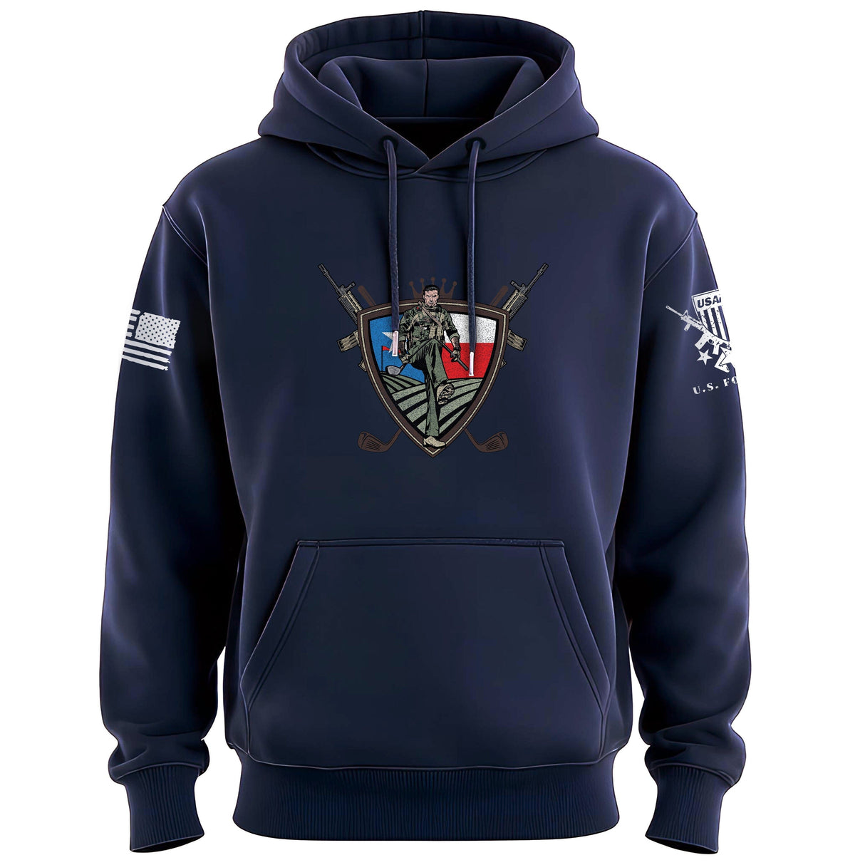 B3W Shield Hoodie Hoodies 