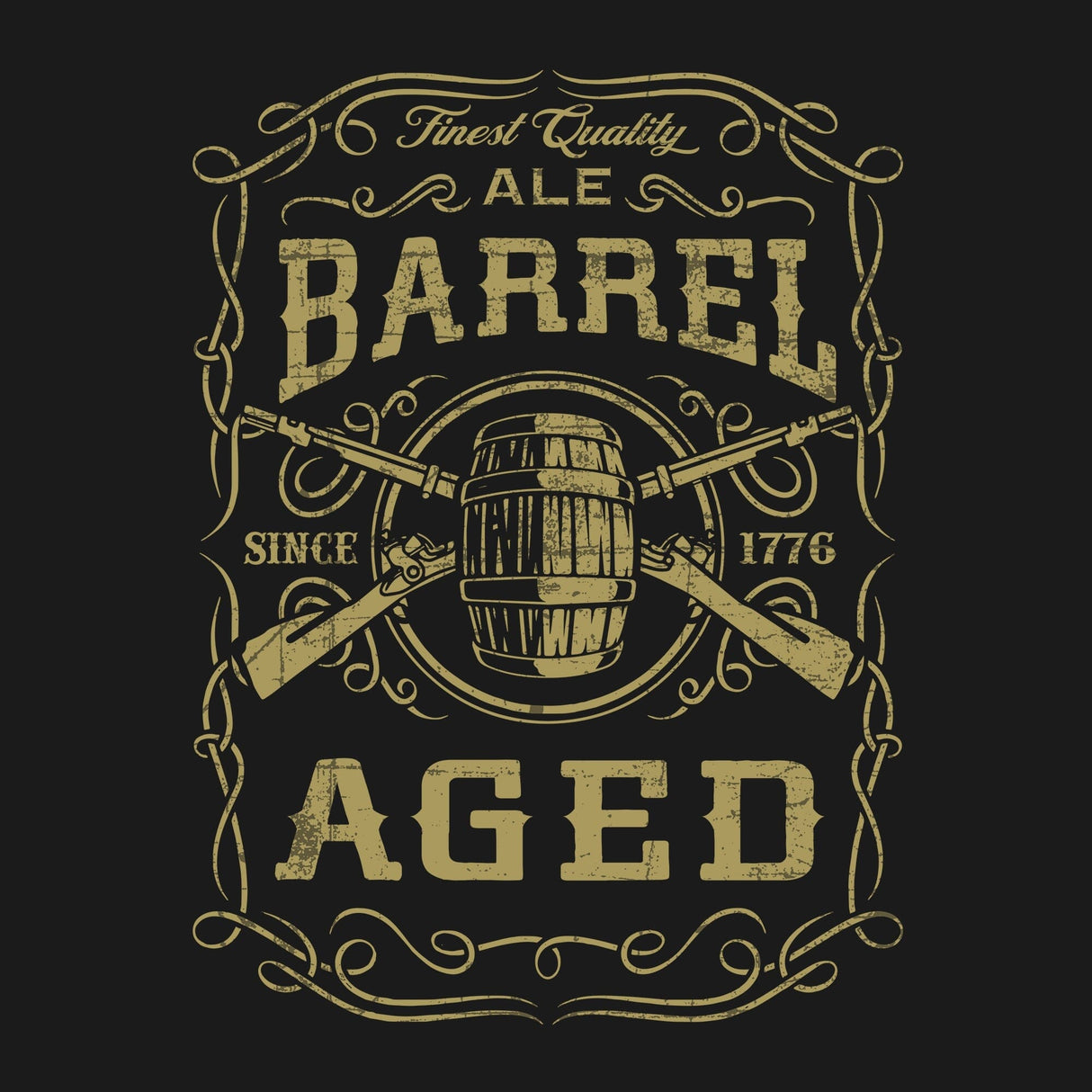 BARREL AGED ALE Hoodie Hoodies 