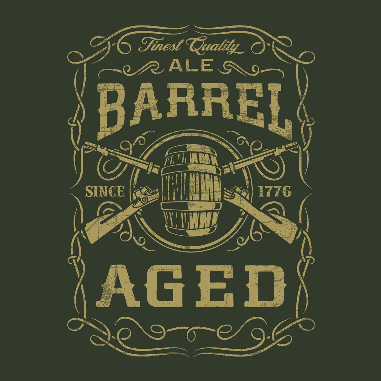 BARREL AGED ALE Hoodie Hoodies 