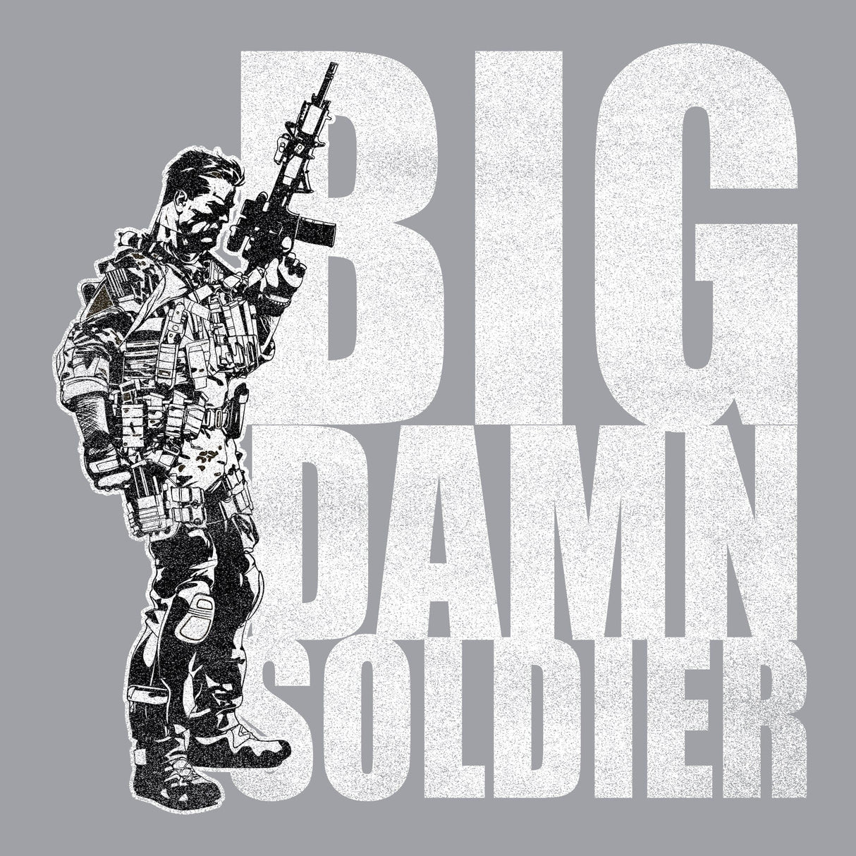 BIG DAMN SOLDIER Hoodie Hoodies 